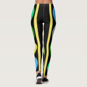 Crazy Math Funky Leggings (Achterkant)