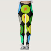 Crazy Math Funky Leggings (Voorkant)