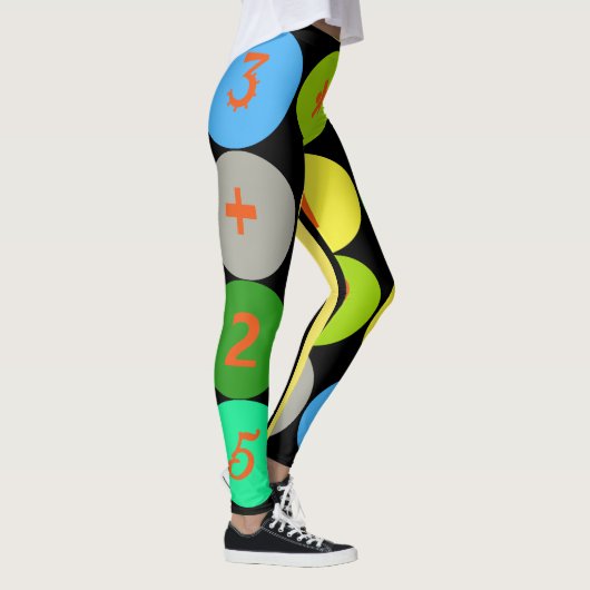 Crazy Math Funky Leggings (Rechts)