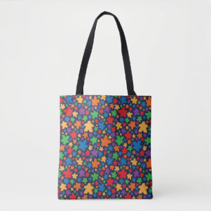 Crazy Meeple Print Tas