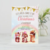 Crazy Milkshake Verjaardag Kaart (Staand voorkant)