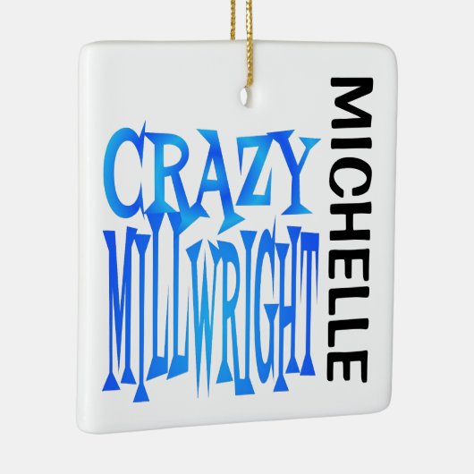 Crazy Millwright CUSTOM Keramisch Ornament (Rechts)