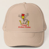 Crazy Moeder Clucker Chicken Trucker Pet (Voorkant)