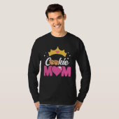 Crazy Mom Baking Mama Baker Chef Dessert Mothers D T-shirt (Voorkant volledig)
