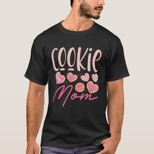 Crazy Mom Baking Mama Baker Chef Dessert Mothers D T-shirt (Voorkant)