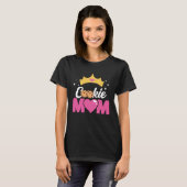 Crazy Mom Baking Mama Baker Chef Dessert Mothers D T-shirt (Voorkant volledig)