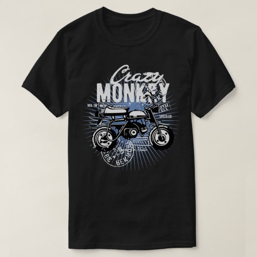 Crazy Monkey Bike Pullover (Design voorkant)