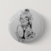 Crazy Monkey Button (Voorkant)