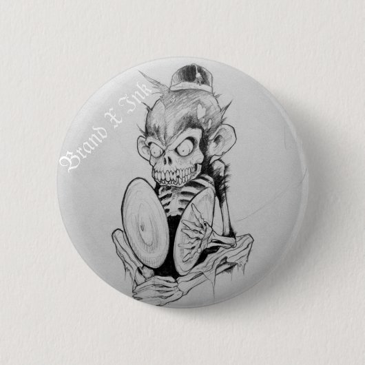Crazy Monkey Button (Voorkant)