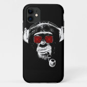 Crazy monkey Case-Mate iPhone case (Achterkant)