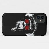 Crazy monkey Case-Mate iPhone case (Achterkant (horizontaal))