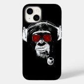 Crazy monkey Case-Mate iPhone case (Achterkant)