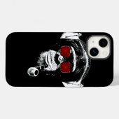 Crazy monkey Case-Mate iPhone case (Achterkant (horizontaal))