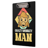 Crazy Monkey Man Klembord (Links)