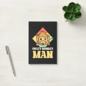 Crazy Monkey Man Post-it® Notes (Kantoor)