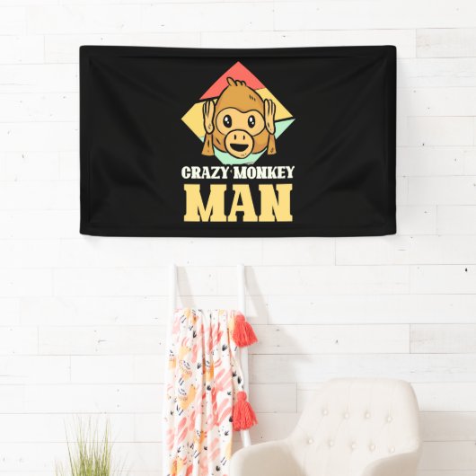 Crazy Monkey Man Spandoek (Insitu)