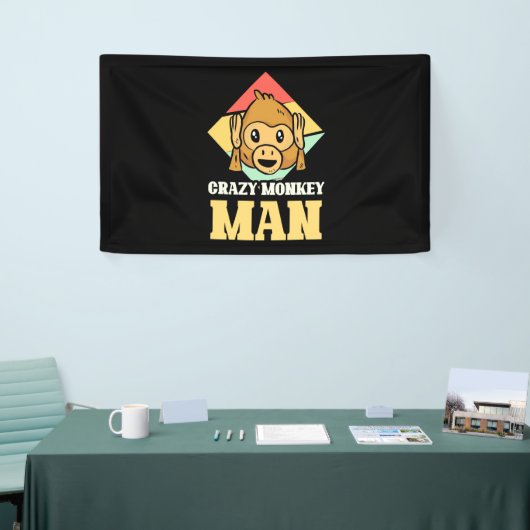 Crazy Monkey Man Spandoek (Beurs)