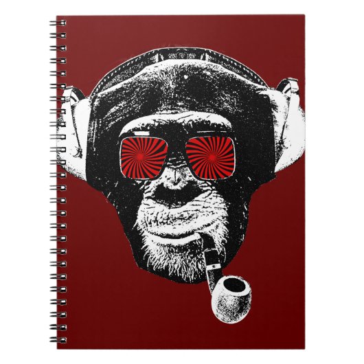 Crazy monkey notitieboek (Voorkant)