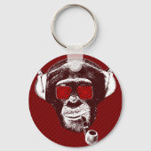 Crazy monkey sleutelhanger (Voorkant)