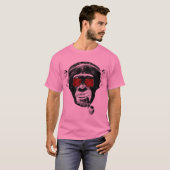 Crazy monkey t-shirt (Voorkant volledig)