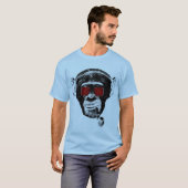 Crazy monkey t-shirt (Voorkant volledig)