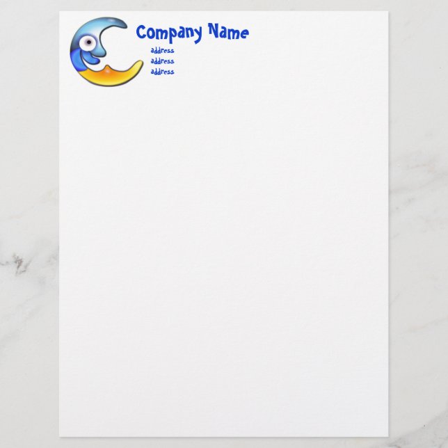 Crazy Moon Letterhead (Voorkant)