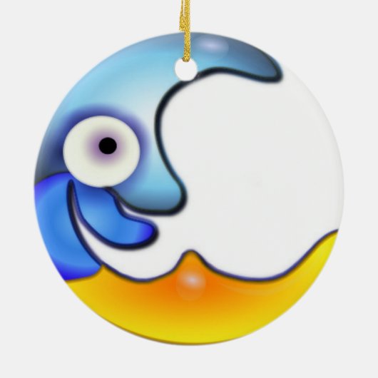 Crazy Moon Ornament (Achterkant)