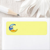 Crazy Moon Return Address Avery Label (Insitu)
