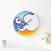 Crazy Moon Wandklok (Huis)