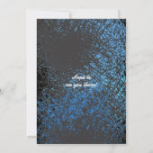 CRAZY MUSICAL NOTES Bar Mitzvah Invitation Kaart (Achterkant)