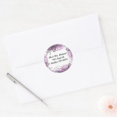 CRAZY MUSICAL NOTES Bar Mitzvah Sticker Seal (Envelop)