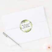CRAZY MUSICAL NOTES Bar Mitzvah Sticker Seal Limoe (Envelop)