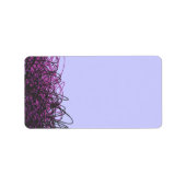 Crazy Musical Notes bat Mitzvah Label (Voorkant)