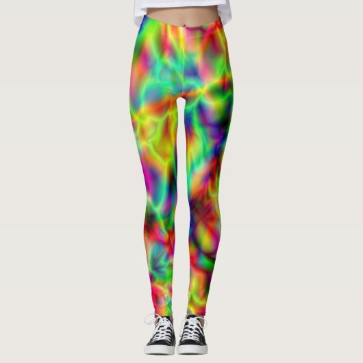 Crazy Neon Leggings (Voorkant)