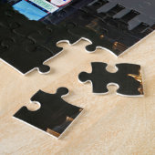 Crazy! New York City ontmoet Londen Legpuzzel (Zijkant)