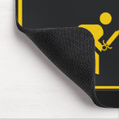 Crazy Nurse Mousepad Muismat (Hoek)