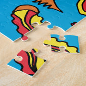 Crazy Ocean Creatures and Yellow Submarine Legpuzzel (Zijkant)