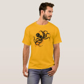 Crazy Octopus T-shirt (Voorkant volledig)