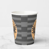 Crazy Old Birb Raven Papieren Bekers (Links)