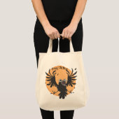 Crazy Old Birb Raven Tote Bag (Voorkant (product))