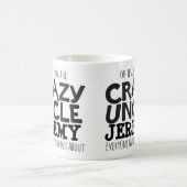 Crazy oom waarschuwt de douanenaam mono mok (Center)