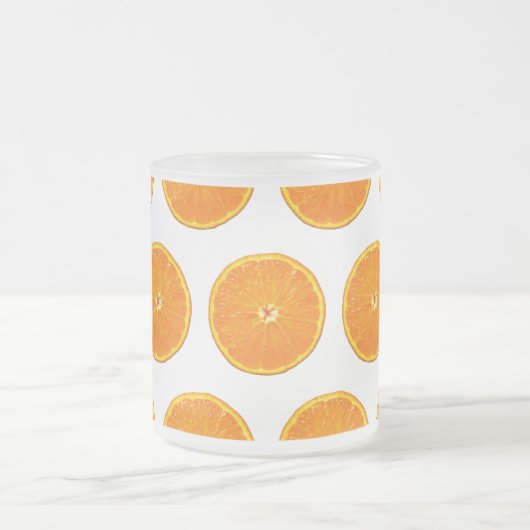 Crazy op Clementines Matglas Koffiemok (Center)