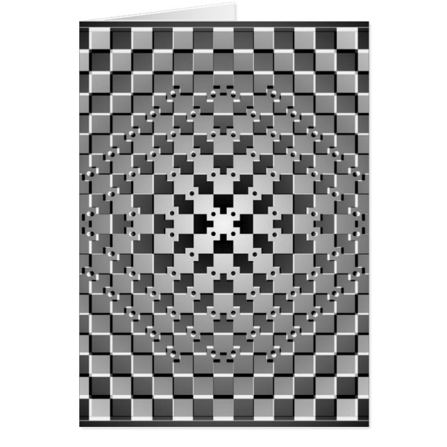 Crazy Optical Illusion - Morphing Metal Square (Voorkant)