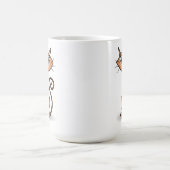 Crazy Oranje Cat Classic Mok (Center)