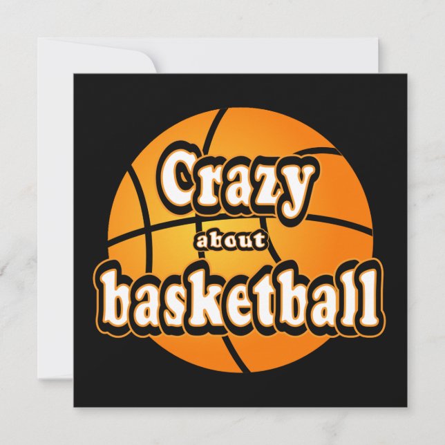 Crazy over basketbal (Voorkant)
