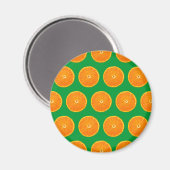 Crazy over Clementines - Groen Magneet (Voorkant / Achterkant)