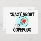 Crazy Over Copepods Briefkaart (Voorkant / Achterkant)