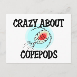 Crazy Over Copepods Briefkaart