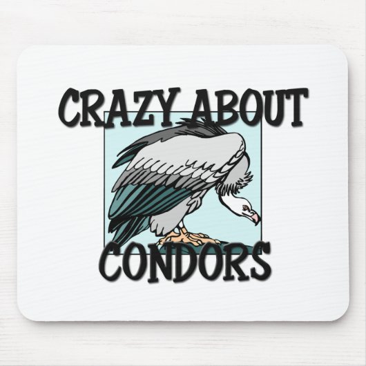 Crazy over de condors muismat (Voorkant)