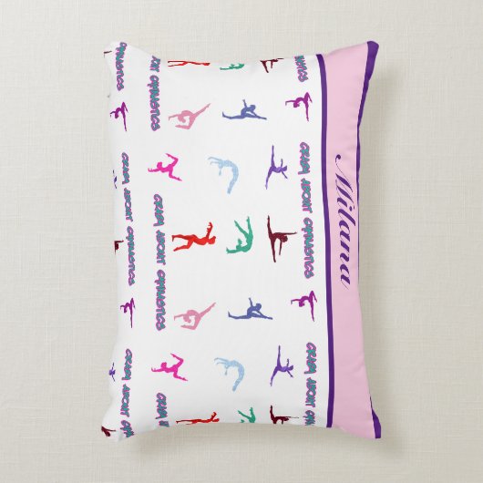 Crazy Over Gymnastiek Accent Kussen (Voorkant(Verticaal))